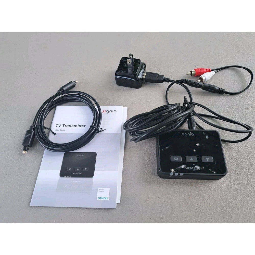 Signia Hearing Systems Siemens Tv Transmitter 10937964 Hearing Aids Accessory